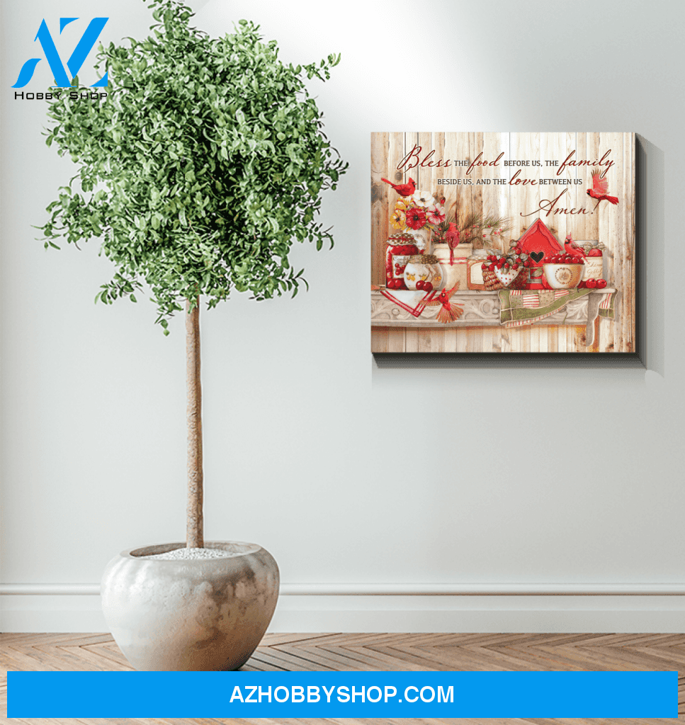 Cardinal Amen Wall Art Canvas Prints Unique Gifts