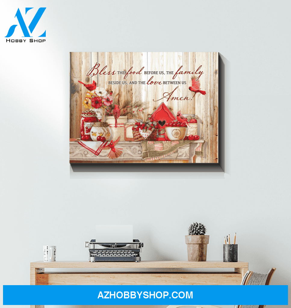 Cardinal Amen Wall Art Canvas Prints Unique Gifts