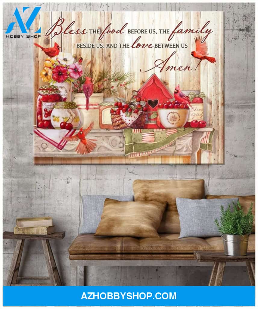 Cardinal Amen Wall Art Canvas Prints Unique Gifts