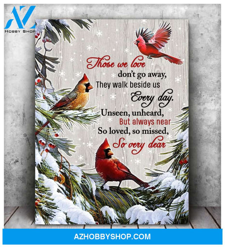 Cardinal Bird - Hanging art For living room