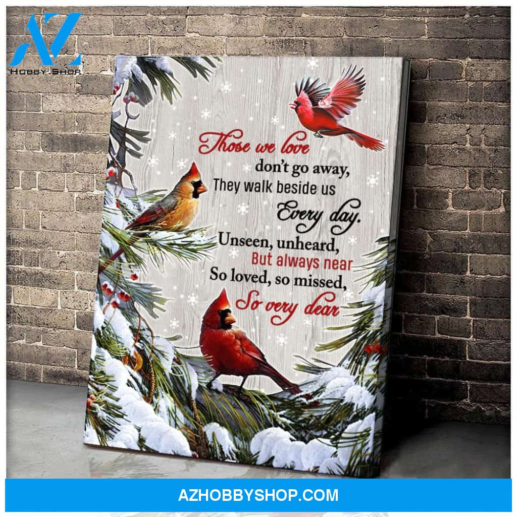 Cardinal Bird - Hanging art For living room