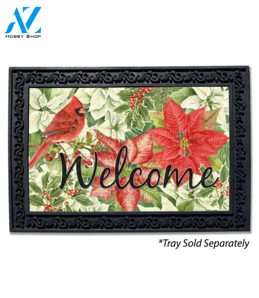 Cardinal Botanical Garden Doormat - 18" x 30"