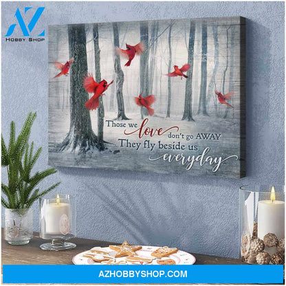 Cardinal Canvas Those We Love Wall Art Decor