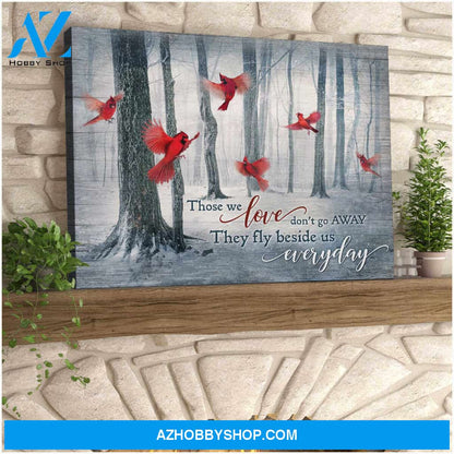 Cardinal Canvas Those We Love Wall Art Decor