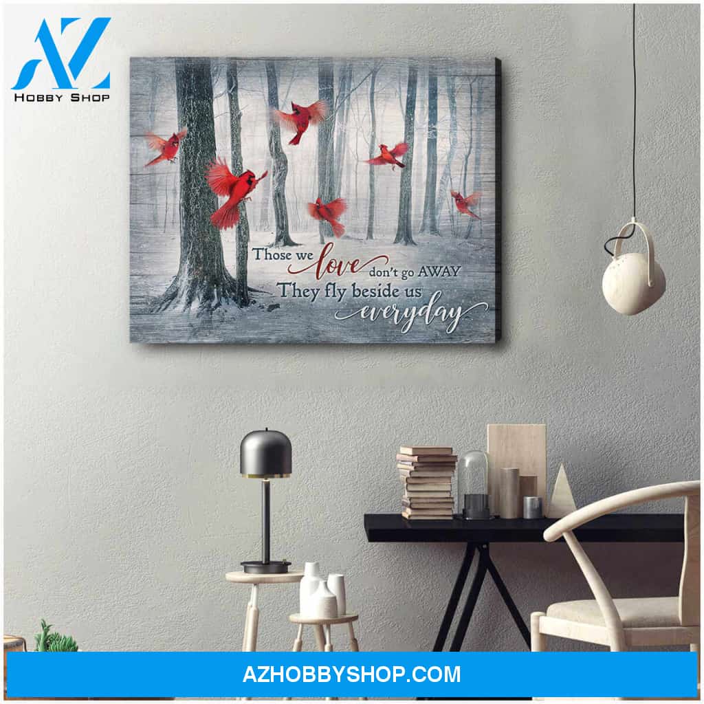 Cardinal Canvas Those We Love Wall Art Decor