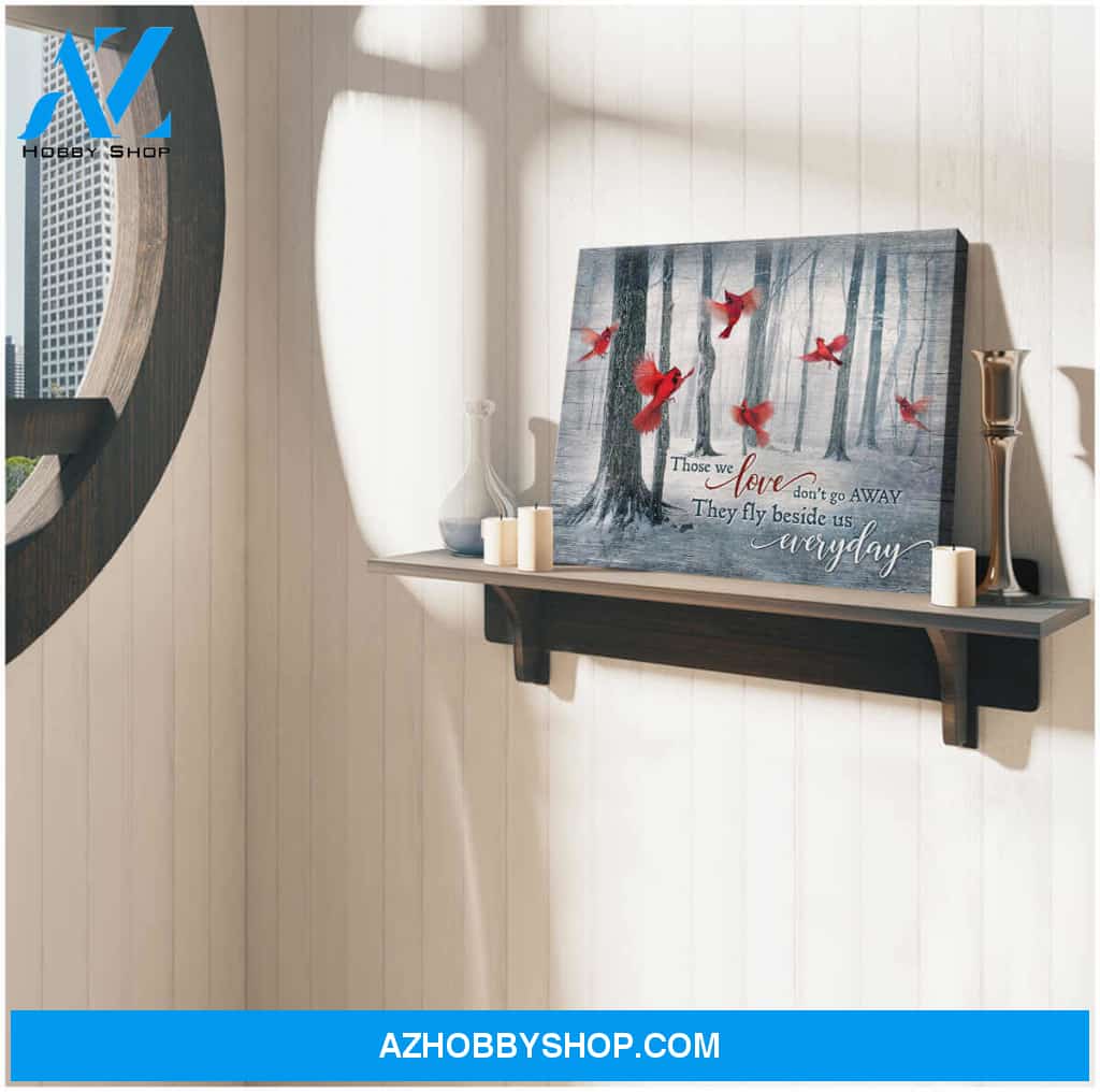 Cardinal Canvas Those We Love Wall Art Decor