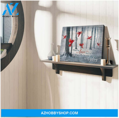 Cardinal Canvas Those We Love Wall Art Decor