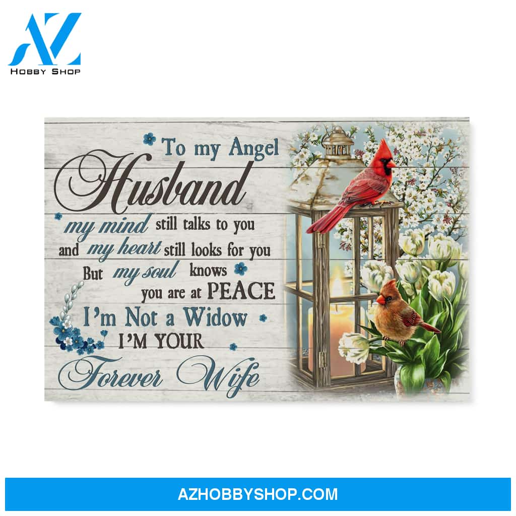 Cardinal Forever Wife Matte Canvas (1.25