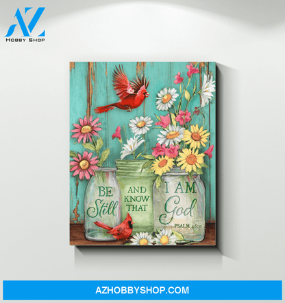 Cardinal I Am God Wall Art Canvas Prints