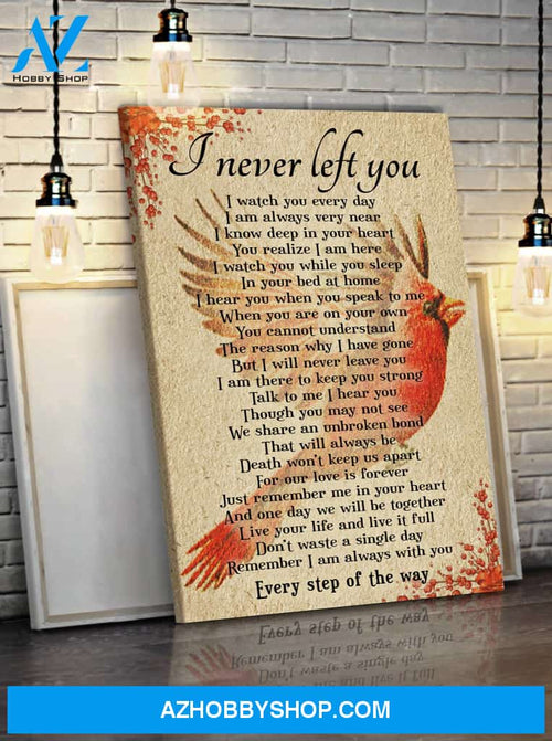 Cardinal I Watch You Everyday - Matte Canvas, Gift for you , gift for him, gift for her, gift for widow