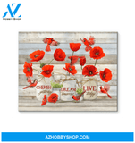 Cardinal Live Today Canvas Wall Art Gift Family