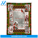 Cardinal Memorial Blanket, I Never Left You, Winter