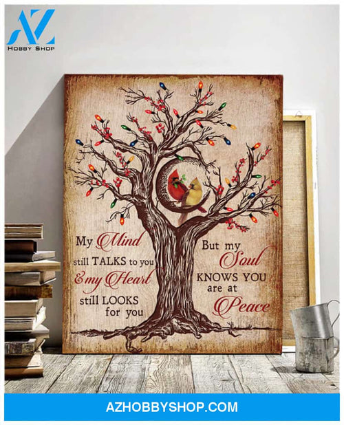 Ohcanvas Cardinal My Mind Still Talks To You Canvas Wall Art Decor