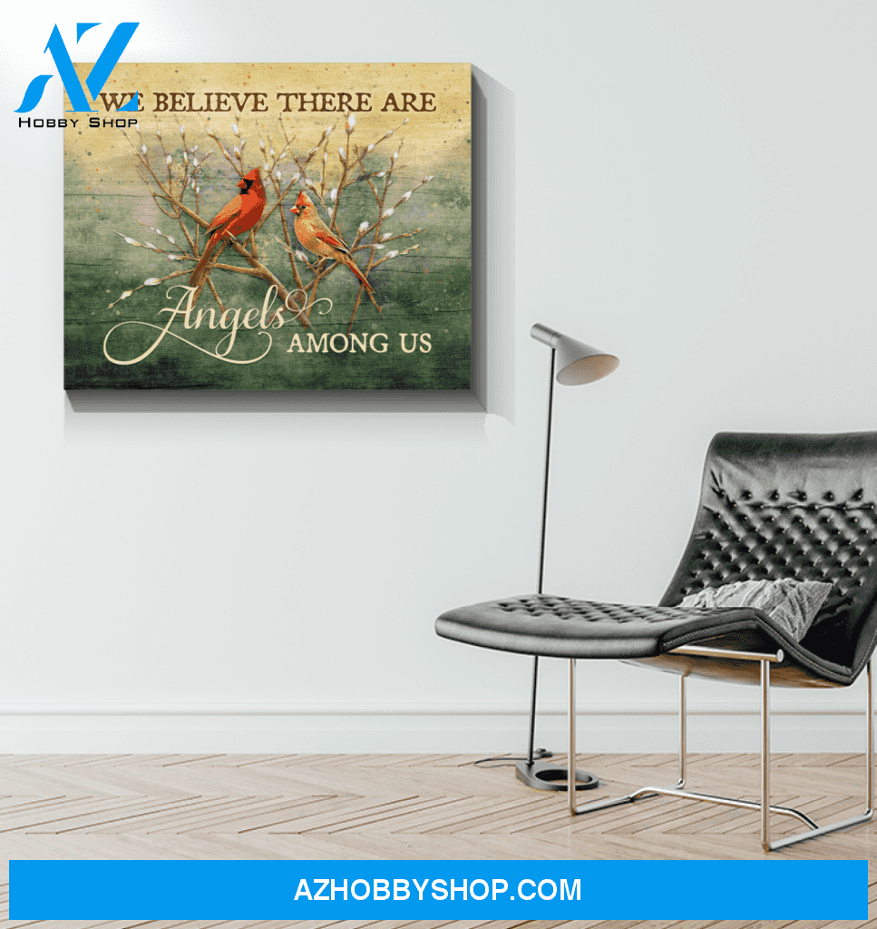 Cardinal We Believe Canvas Wall Art, Wall Decor Visual Art