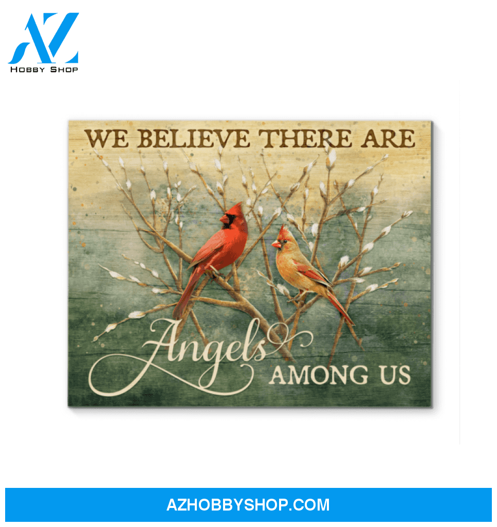 Cardinal We Believe Canvas Wall Art, Wall Decor Visual Art