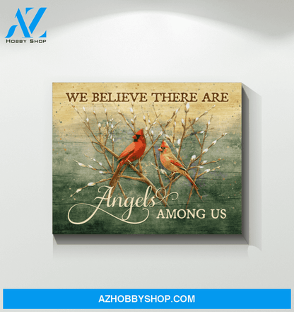Cardinal We Believe Canvas Wall Art, Wall Decor Visual Art