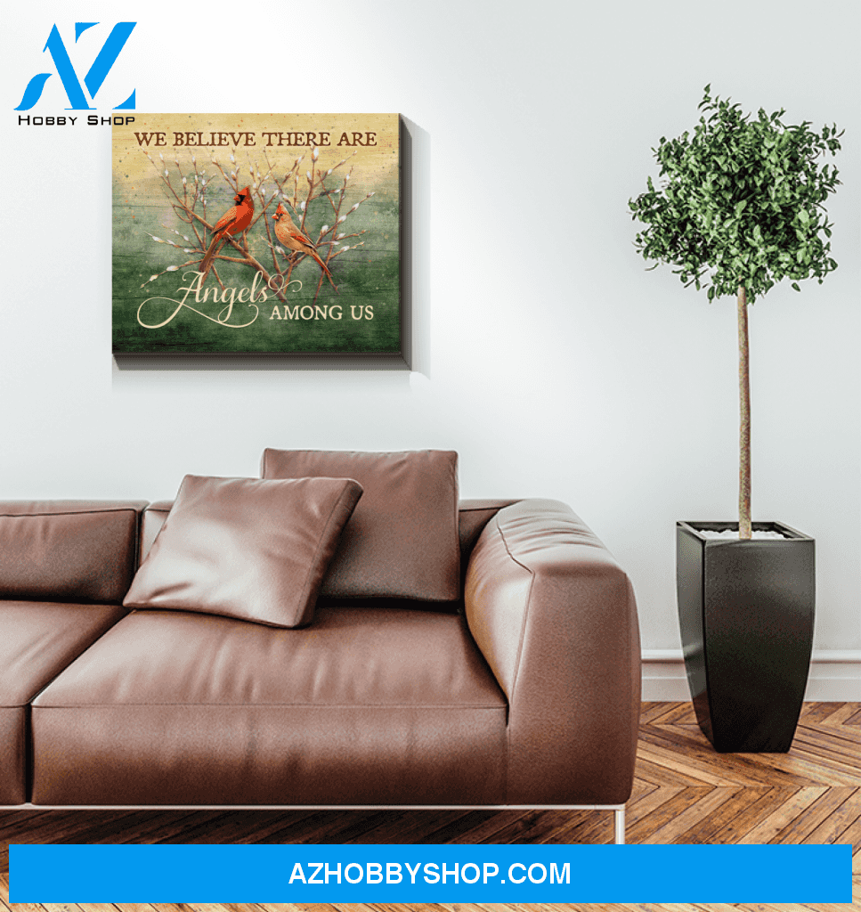 Cardinal We Believe Canvas Wall Art, Wall Decor Visual Art