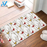 Cardinals Bird Yellow Red Rug Welcome Mat Housewarming Gift Home Decor Funny Doormat Best Gift Idea for Friend Birthday, Gift for MemorialDay