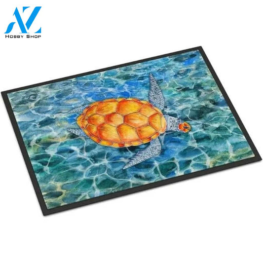 Caroline's Treasures Sea Turtle Indoor or Outdoor Mat