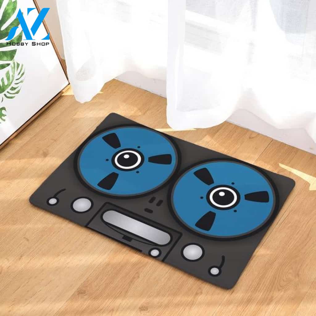 Cassette Doormat Welcome Mat Housewarming Gift Home Decor Funny Doormat Gift Idea For Music Lovers Gift For Friend