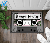 Personalized Name Family House House Party Doormat, Cassette Doormat Gift For Family And Friend Doormats Inhouse Doormats Home Decor Housewarming Gift