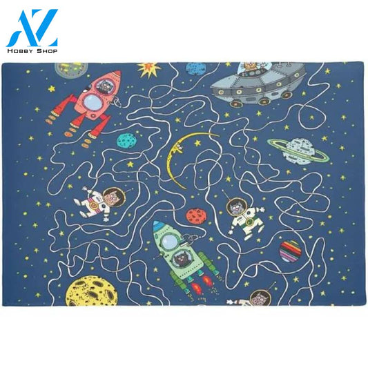 Cat Astronaut Rocket Doormat Welcome Mat House Warming Gift Home Decor Gift For Cat Lovers Funny Doormat Gift Idea