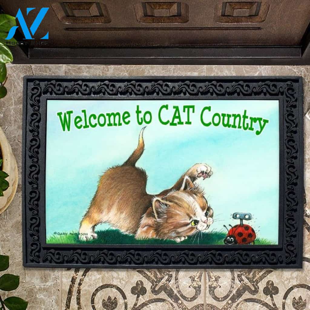Cat Country Kitten Doormat - 18" x 30"