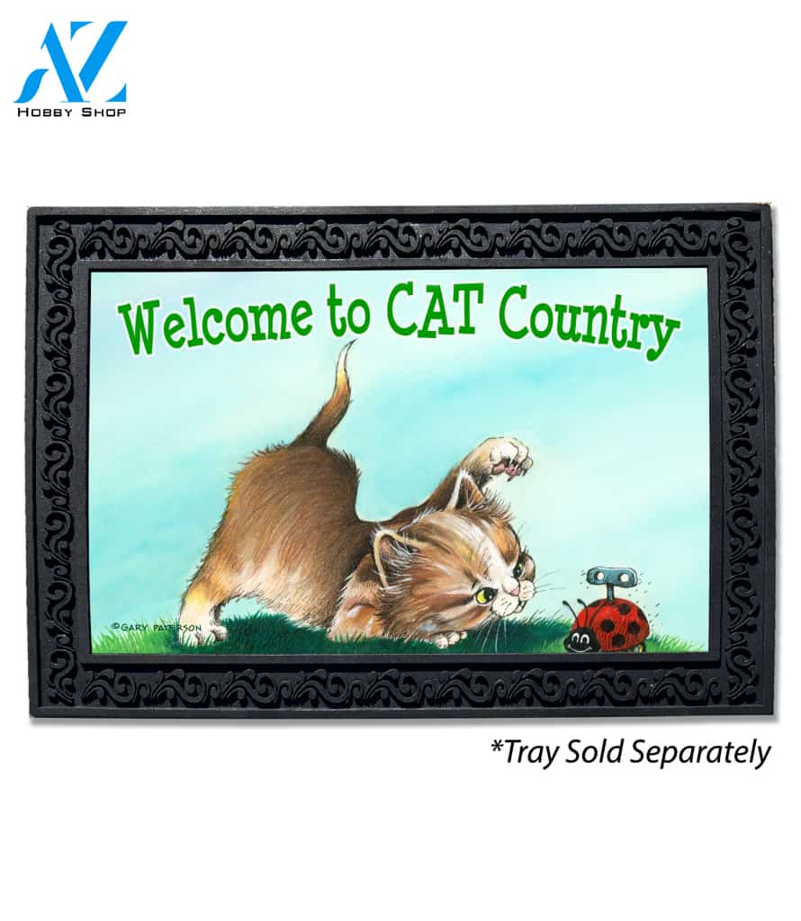 Cat Country Kitten Doormat - 18" x 30"