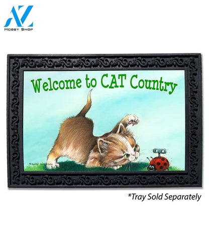 Cat Country Kitten Doormat - 18" x 30"