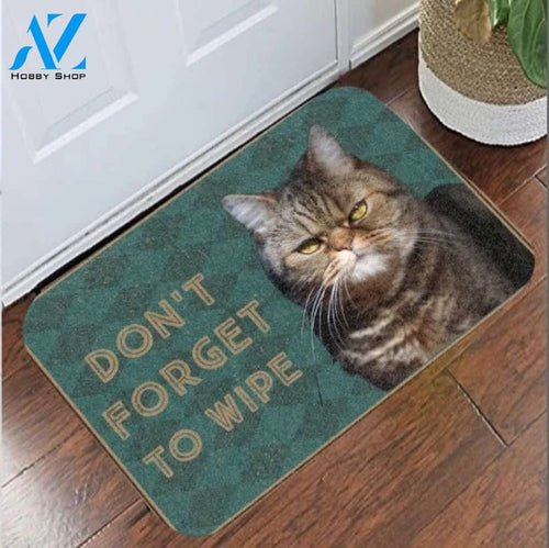 Cat don’t forget to wipe doormat – Hothot-th 250920