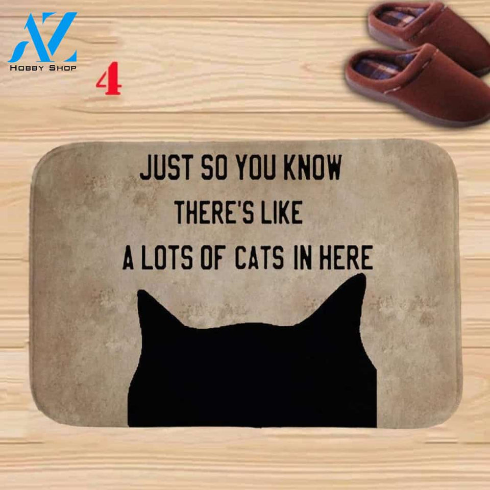 Cat Doormat 004 | Welcome Mat | House Warming Gift