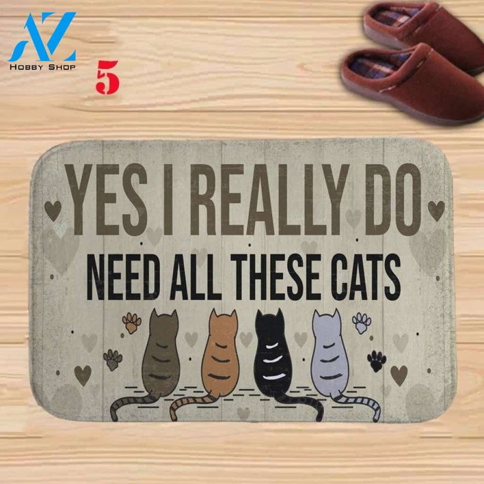 CAT Doormat 005 | Welcome Mat | House Warming Gift