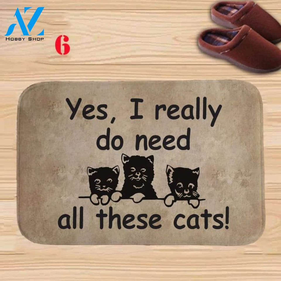 Cat Doormat 006 | Welcome Mat | House Warming Gift