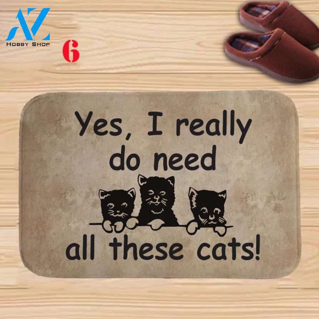 Cat Doormat 006 | Welcome Mat | House Warming Gift