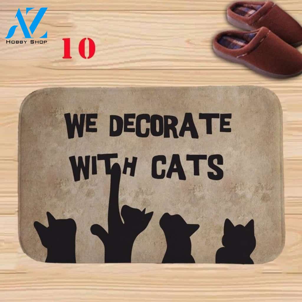 Cat Doormat 010 | Welcome Mat | House Warming Gift