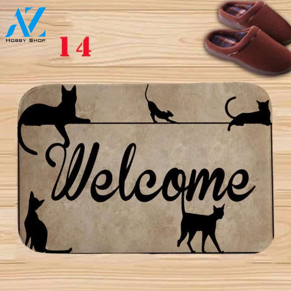 Cat Doormat 014 | Welcome Mat | House Warming Gift