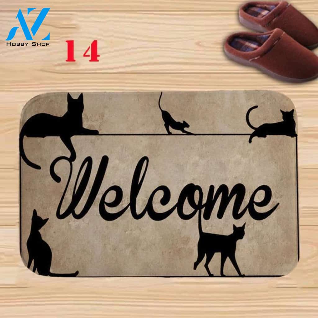 Cat Doormat 014 | Welcome Mat | House Warming Gift