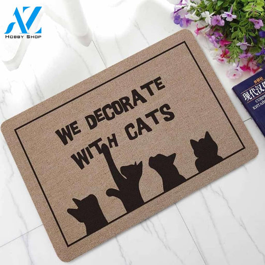 Cat Doormat 017
