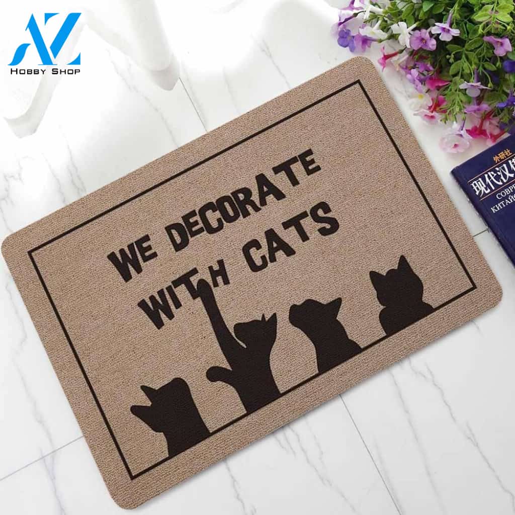 Cat Doormat 017 | Welcome Mat | House Warming Gift