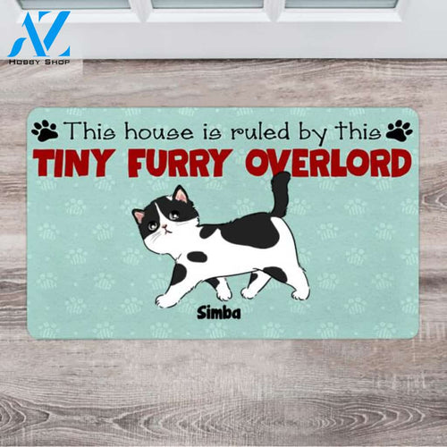 Personalized Cat Doormat - Birthday Gifts For Cat Lovers - Up To 6 Cats