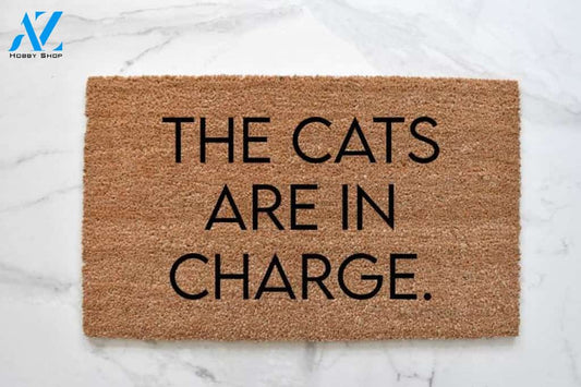 Cat Doormat, Funny Doormat, Outdoor Rug, Cat Lover, Front Door Mat, Cat Lady, Cute Doormat, Welcome Mat, Front Porch Decor, Door Mat, Cats