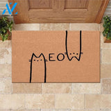 Cat Doormat Meow | Welcome Mat | House Warming Gift