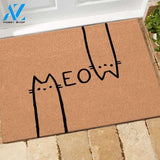 Cat Doormat Meow | Welcome Mat | House Warming Gift