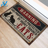 Cat Cat Doormat | Welcome Mat | House Warming Gift