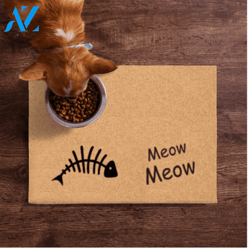 Cat Fish Bones Meow Meow Non-Personalized