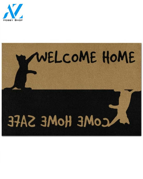 Cat Lover - Welcome Home Doormat Welcome Mat House Warming Gift Home Decor Funny Doormat Gift Idea