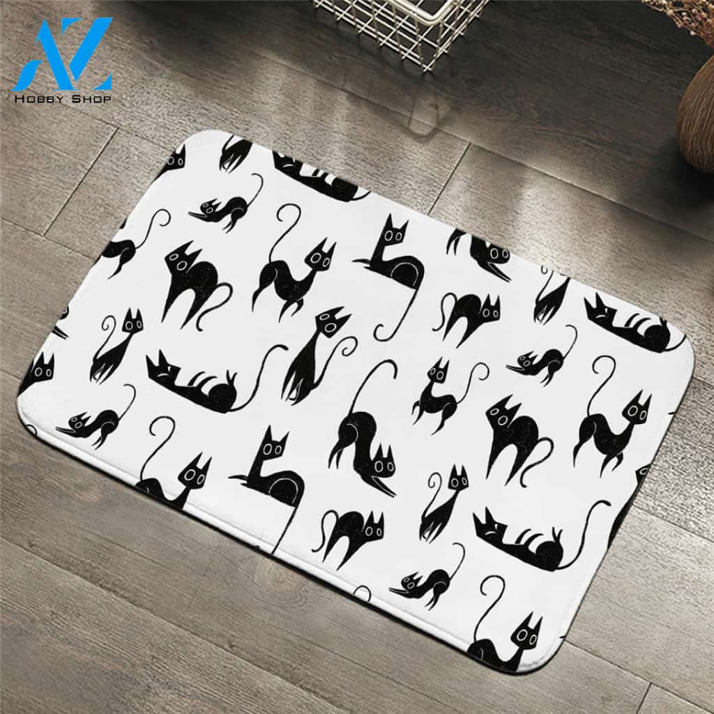 Cat Moments Door Mat