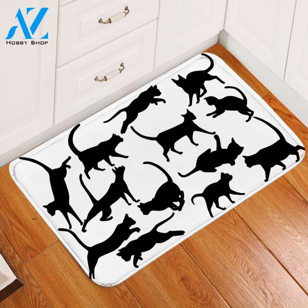 Cat Shades Door Mat