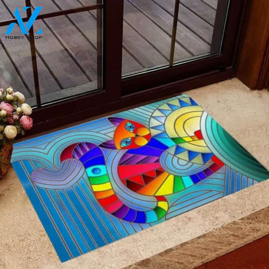 Cat Unique Doormat