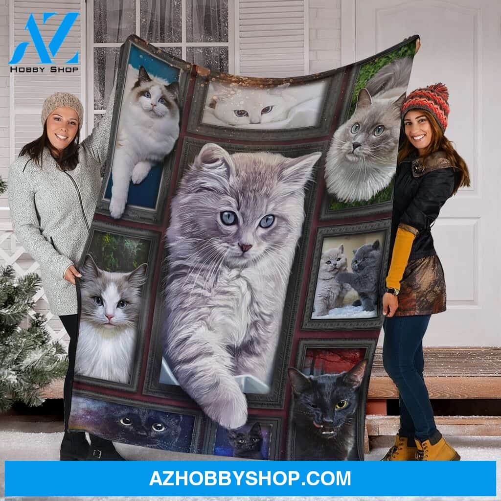 Cats G3D Fleece Blanket